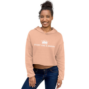 Stunt Like a Kween Crop Hoodie