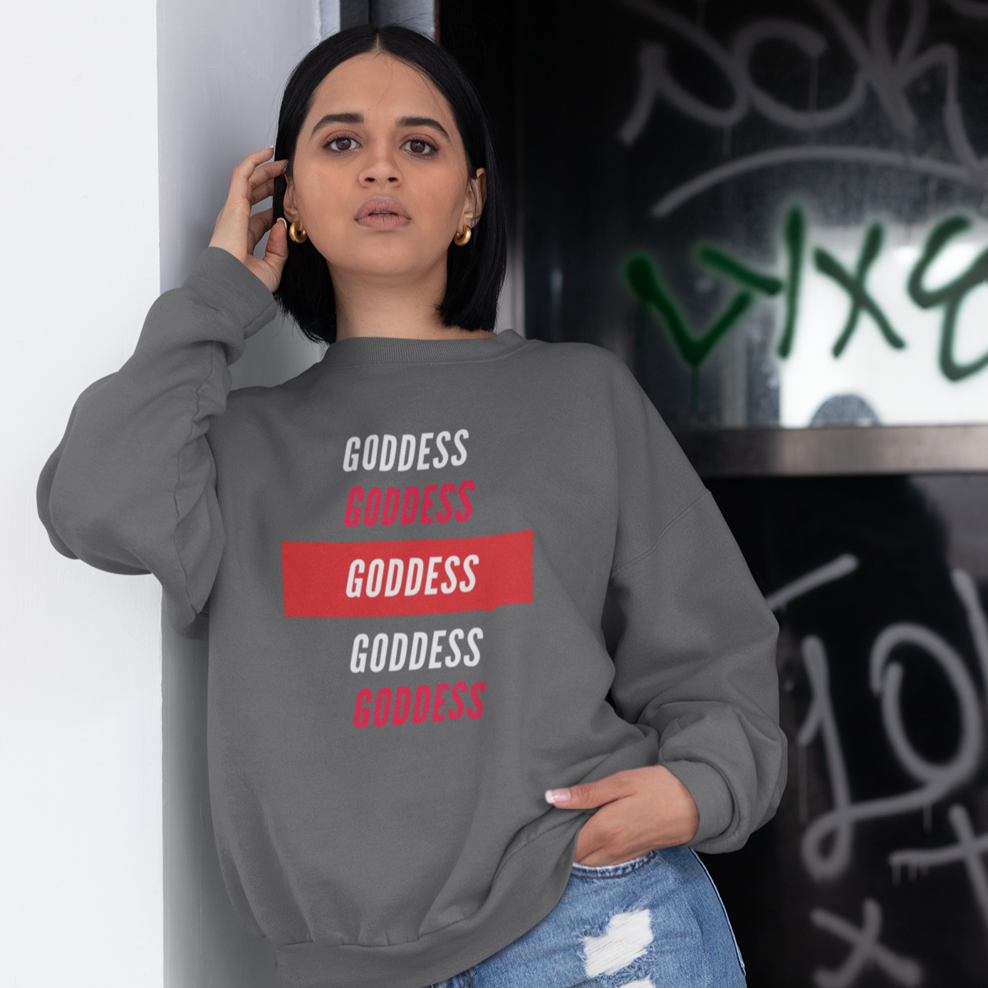 Goddess Crewneck Sweatshirt