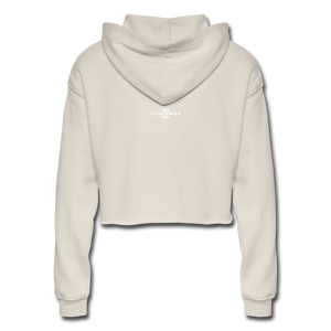 Women's Cropped Hoodie - dust