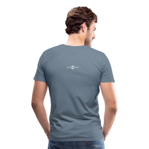 Men's Premium T-Shirt - steel blue