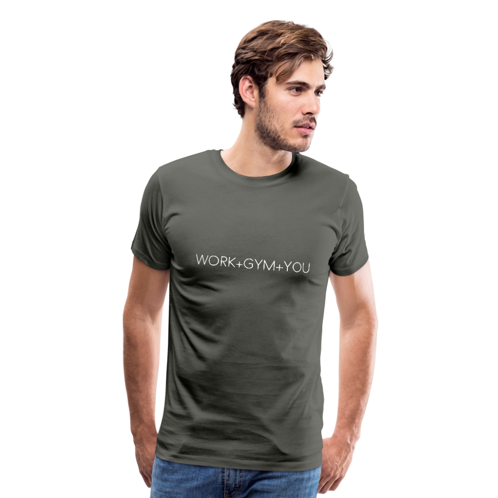 Men's Premium T-Shirt - asphalt gray