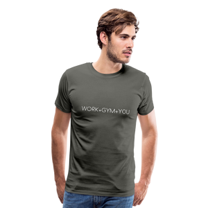 Men's Premium T-Shirt - asphalt gray