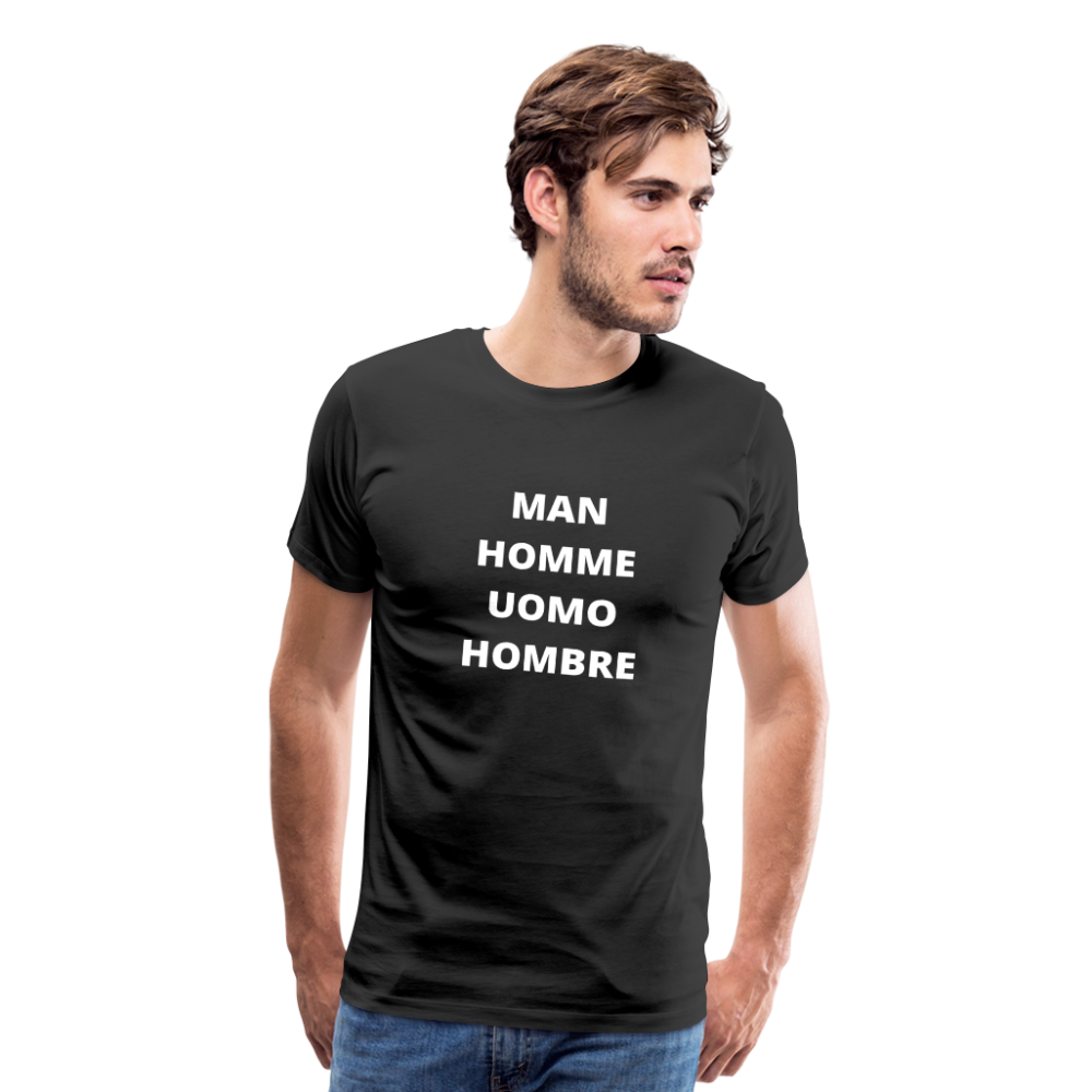 MENS PREMIUM T-SHIRT - black