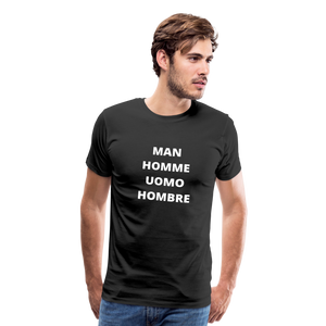 MENS PREMIUM T-SHIRT - black