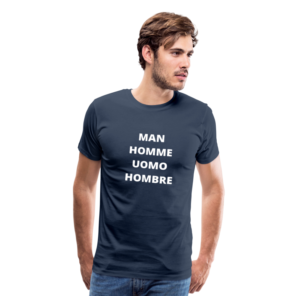 MENS PREMIUM T-SHIRT - navy