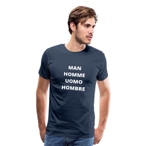 MENS PREMIUM T-SHIRT - navy