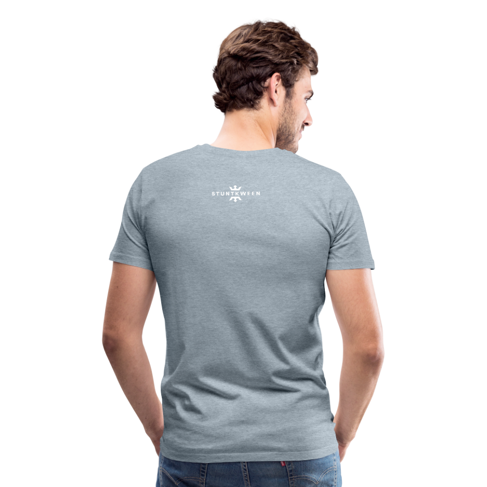 MENS PREMIUM T-SHIRT - heather ice blue