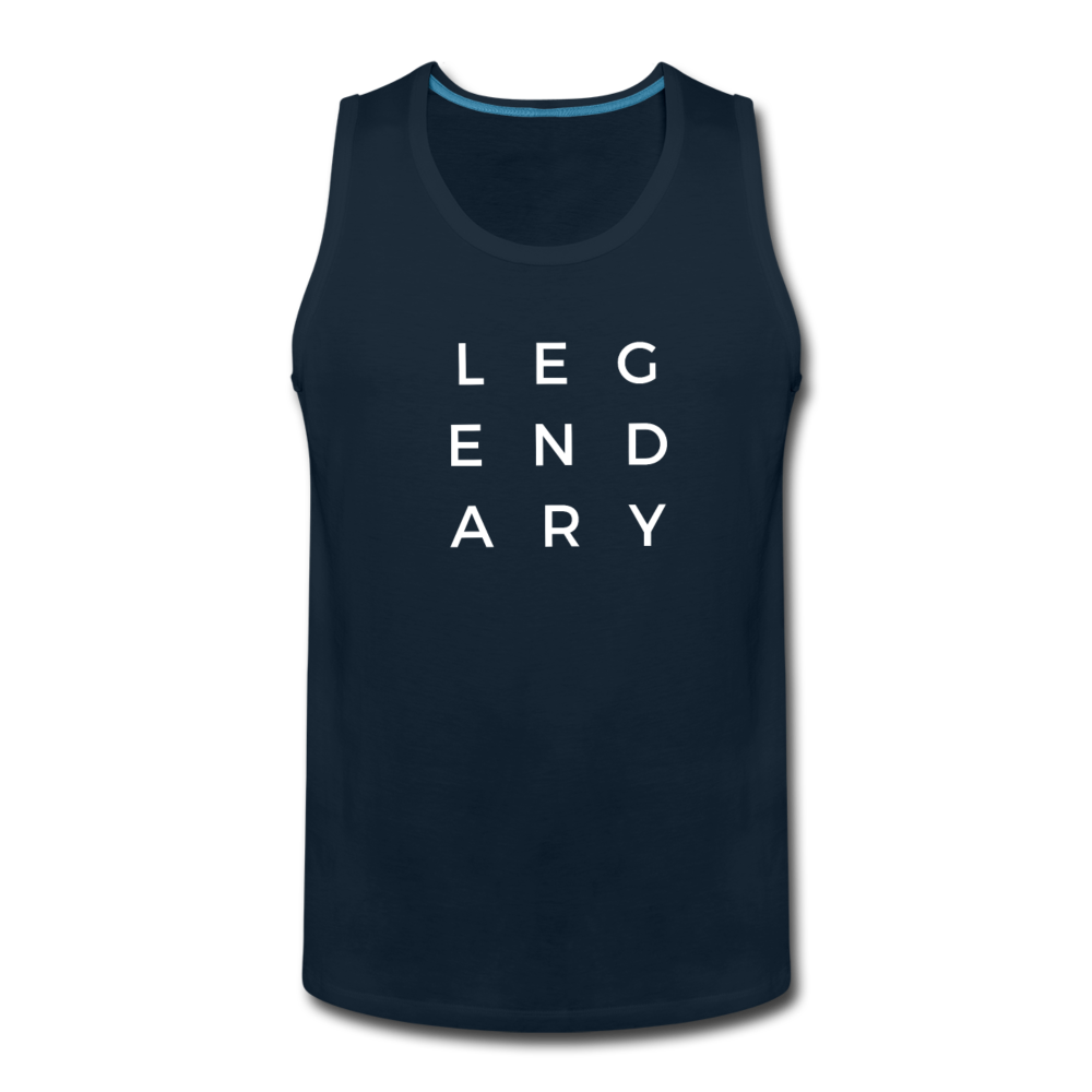 Men’s Premium Tank - deep navy