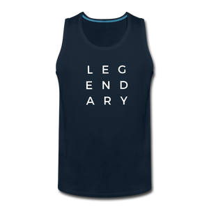 Men’s Premium Tank - deep navy