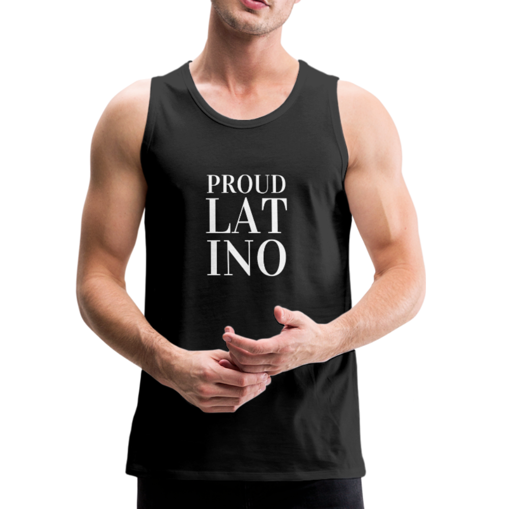 MEN'S PROUD LATINO TANK - black