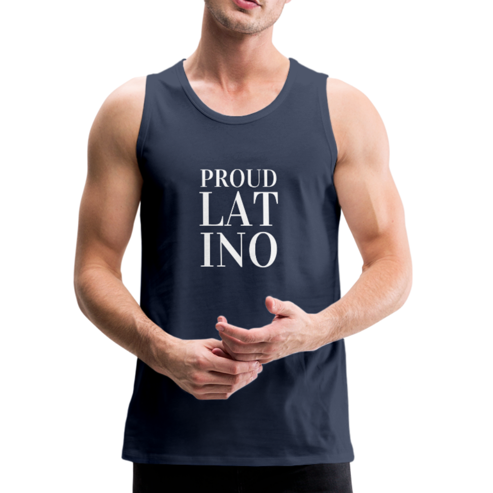 MEN'S PROUD LATINO TANK - navy