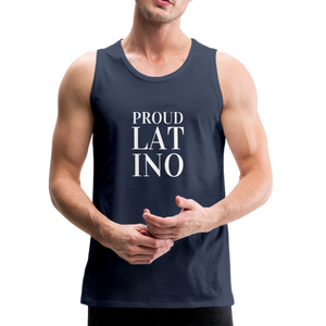 MEN'S PROUD LATINO TANK - navy