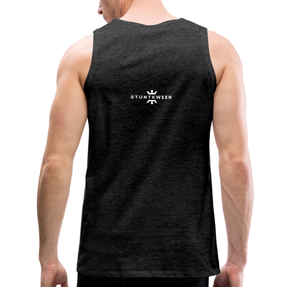 MEN'S PROUD LATINO TANK - charcoal gray