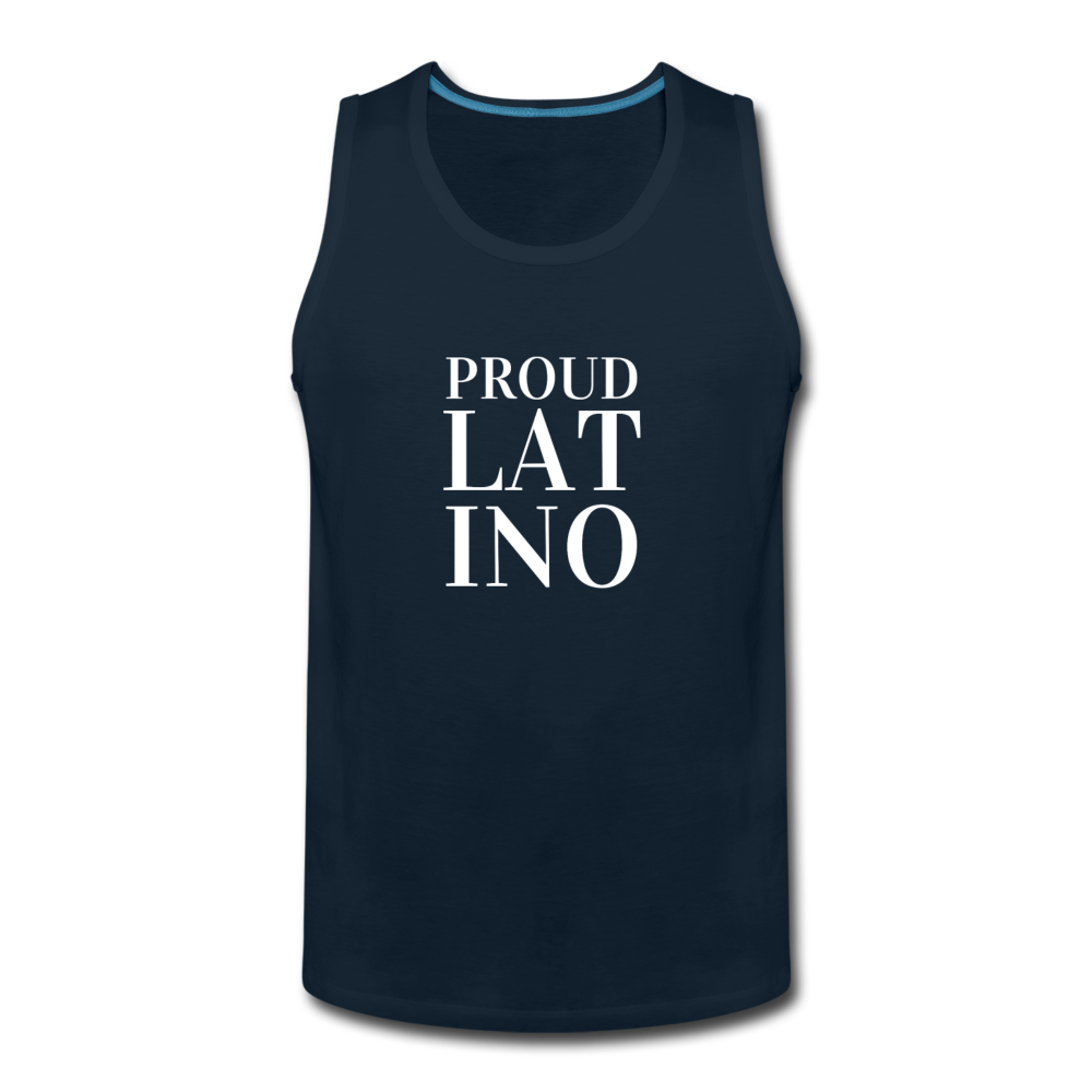 MEN'S PROUD LATINO TANK - deep navy