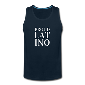 MEN'S PROUD LATINO TANK - deep navy