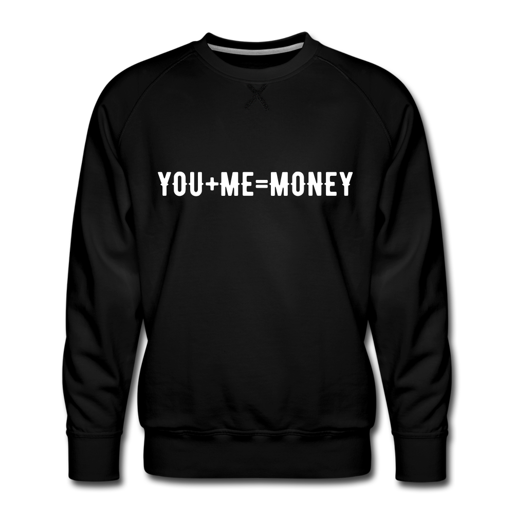 You+Me= Sweatshirt - black