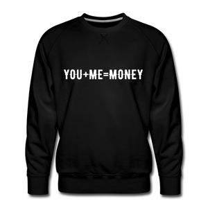 You+Me= Sweatshirt - black