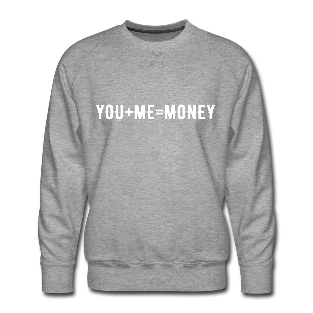 You+Me= Sweatshirt - heather gray