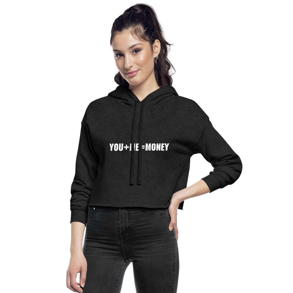 Steph Money Cropped in Charcoal - deep heather