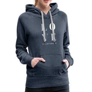 Women’s Premium Hoodie - heather denim