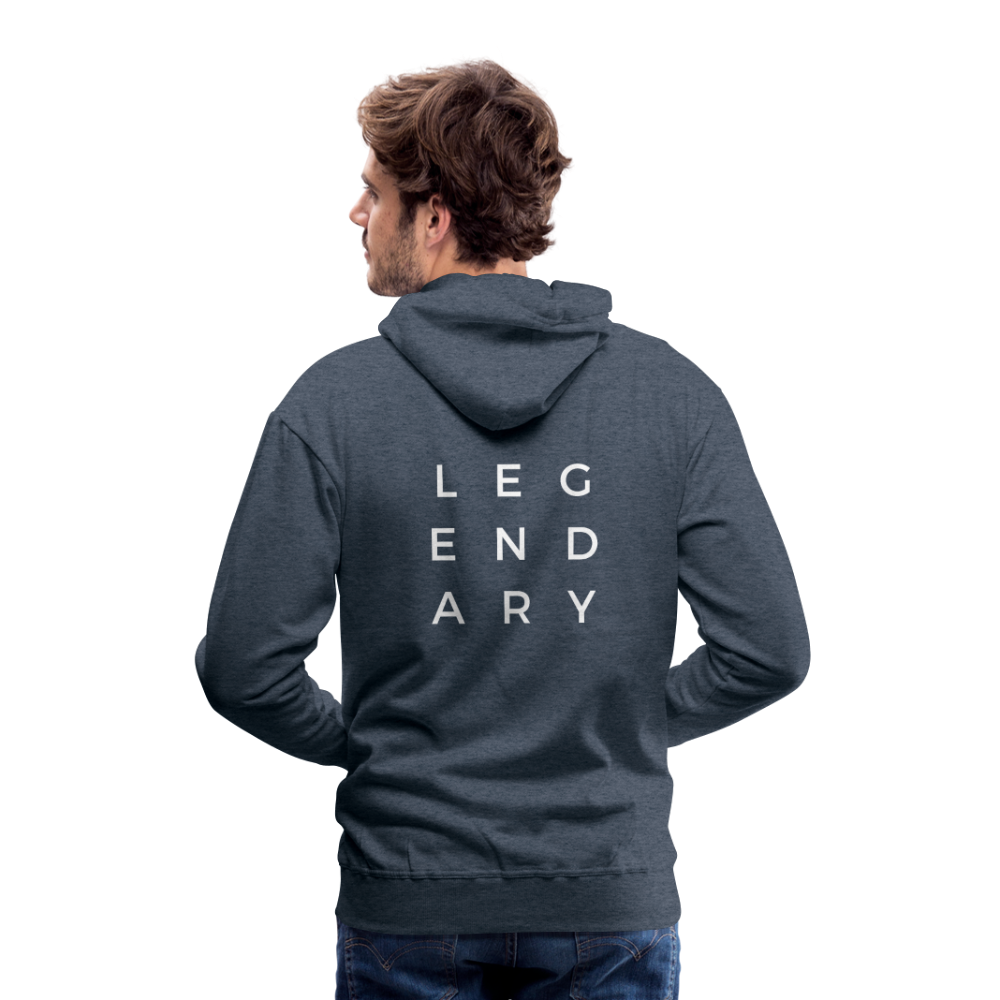 Legendary Hoodie - heather denim