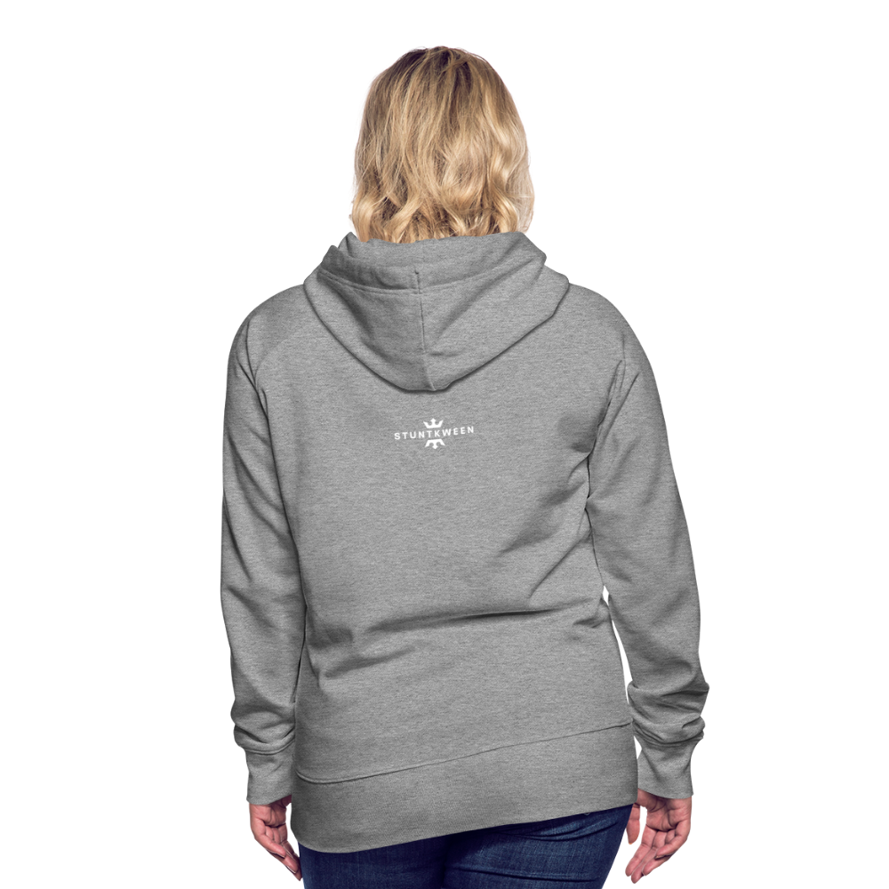 WOMEN'S STUNTY PREMIUM HOODIE - heather gray