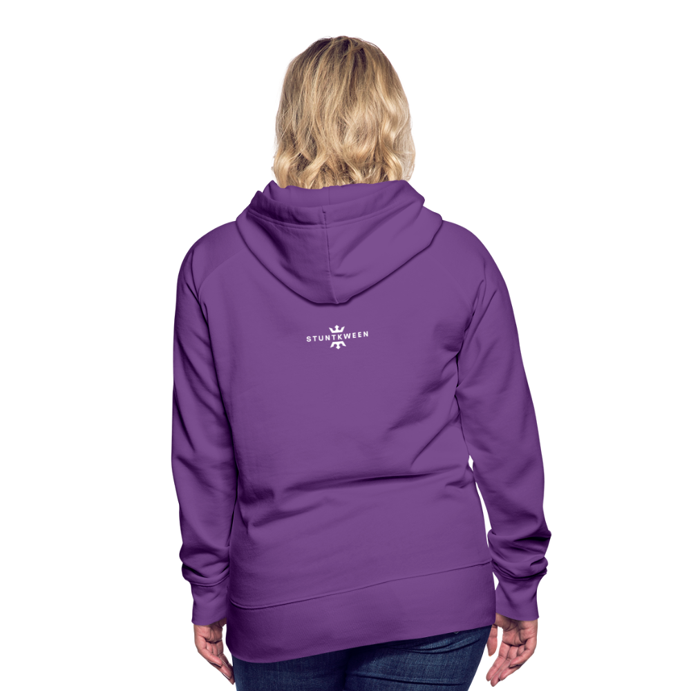 WOMEN'S STUNTY PREMIUM HOODIE - purple