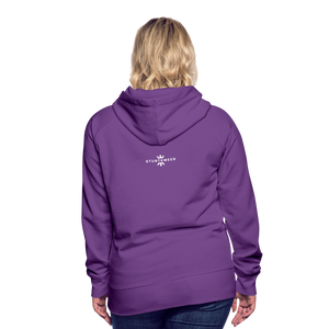 WOMEN'S STUNTY PREMIUM HOODIE - purple