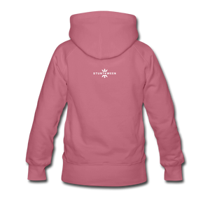 WOMEN'S STUNTY PREMIUM HOODIE - mauve